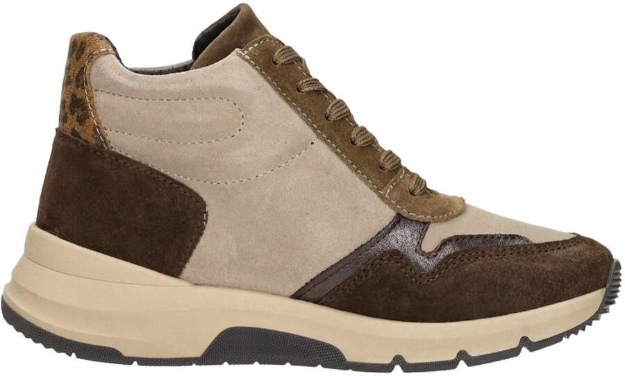 Sub55 Comfort Collection Jasmin 21 Veterschoenen Hoog Beige