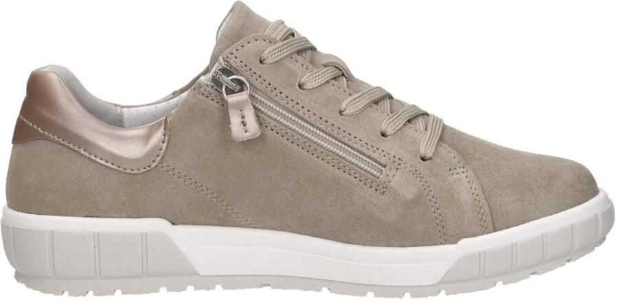 Sub55 Comfort Collection Karda 02 Veterschoenen Laag Beige