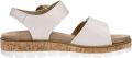 Sub55 Comfort Collection Mia 96 Sandalen Plat gebroken wit - Wit