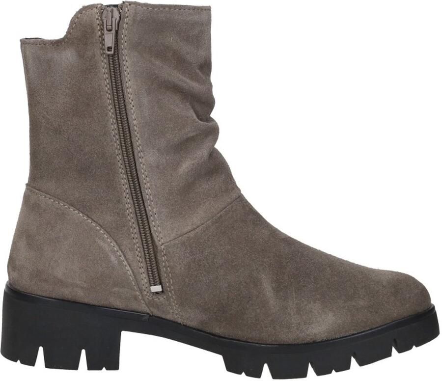 Sub55 Comfort Collection Molly 04 Enkellaarsjes Plat Taupe