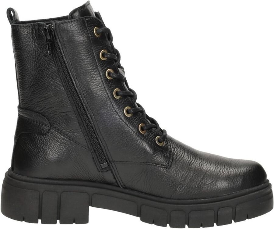 Sub55 Comfort Collection Paige 29 Veterschoenen Hoog zwart