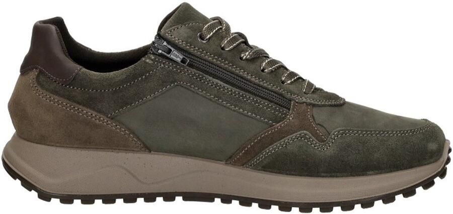 Sub55 Comfort Collection Saronno Veterschoenen Laag Groen