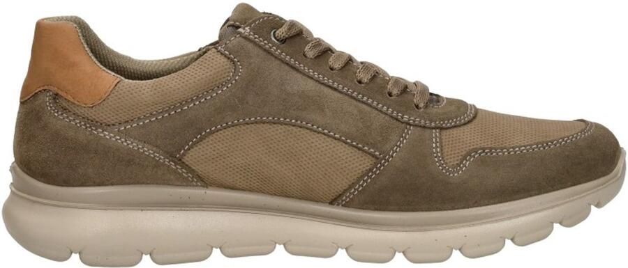 Sub55 Comfort Collection Veterschoenen Laag Veterschoenen Laag Taupe