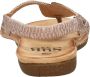 Sub55 Comfortabel Sandalen Plat Champagne - Thumbnail 3