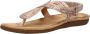 Sub55 Comfortabel Sandalen Plat Champagne - Thumbnail 5