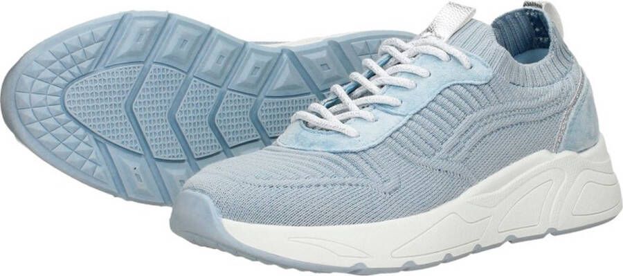 Sub55 Dames sneakers Laag licht blauw