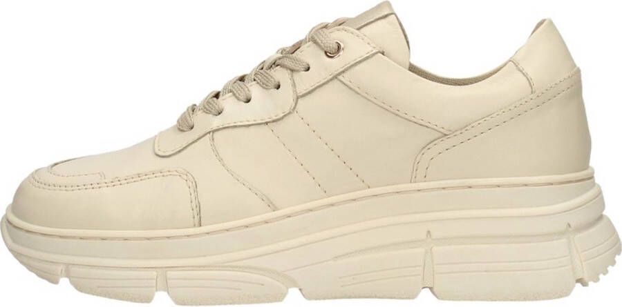 Sub55 Dames veterschoenen Laag beige
