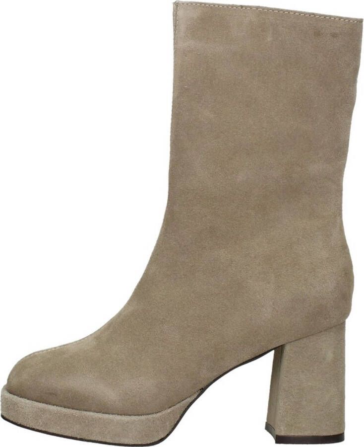 Sub55 Enkellaarsjes Hak Enkellaarsjes Hak beige - Foto 3