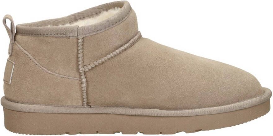 Sub55 Enkellaarsjes Plat Enkellaarsjes Plat Beige