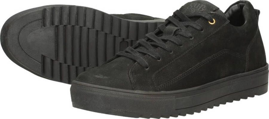 Sub55 Heren sneakers Veterschoenen Laag zwart