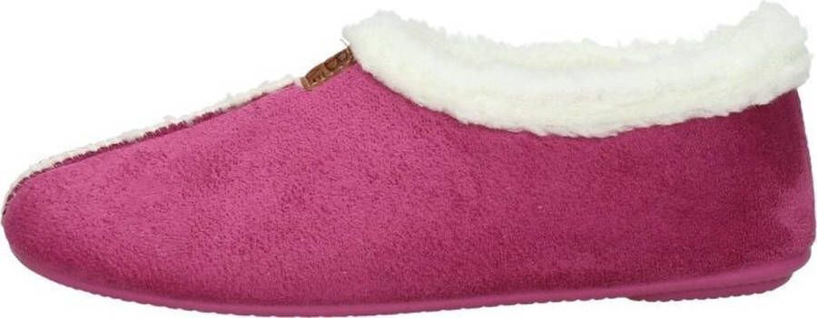 Sub55 Home Collection Pantoffels Dicht Fuchsia