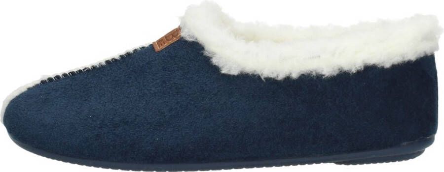 Sub55 Home Collection Pantoffels Dicht Pantoffels Dicht Blauw