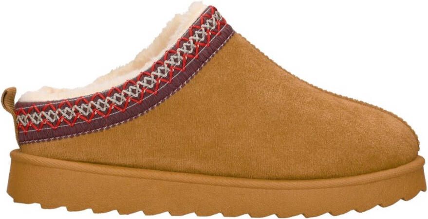 Sub55 Home Collection Pantoffels Dicht Pantoffels Dicht cognac