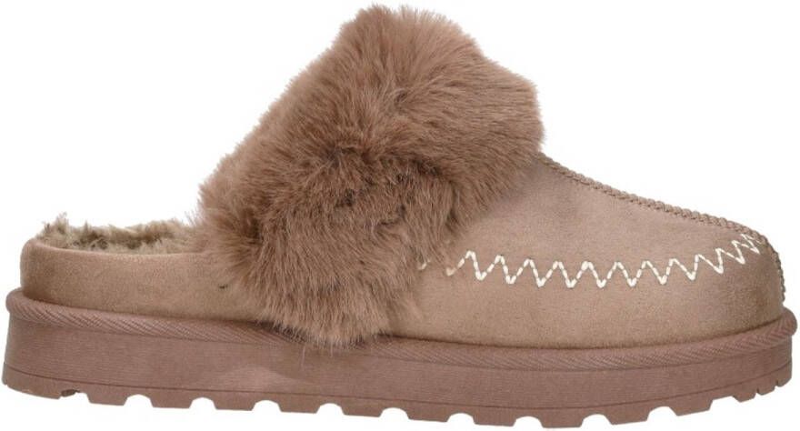 Sub55 Home Collection Pantoffels Open Pantoffels Open taupe