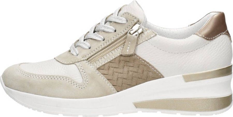 Sub55 Mae 12 Veterschoenen Laag gebroken wit - Foto 1