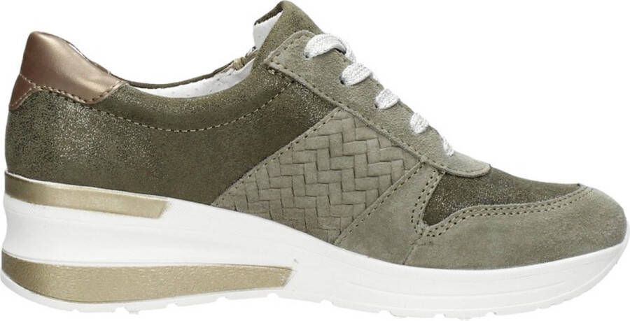Sub55 Mae 12 Veterschoenen Laag groen
