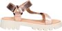 Sub55 Meiden Sandalen Meiden Sandalen Champagne - Thumbnail 1