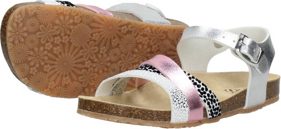Sub55 Meiden Sandalen Meiden Sandalen Zilverkleur