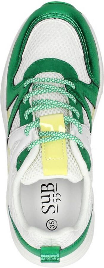 Sub55 Meisjes sneakers Laag groen