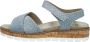 Sub55 Mia 01 Sandalen Plat licht blauw - Thumbnail 1