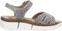 Sub55 Riva 08 Sandalen Plat gebroken wit - Thumbnail 1