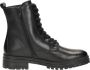 Sub55 Sima Veterschoenen Hoog Zwart - Thumbnail 1