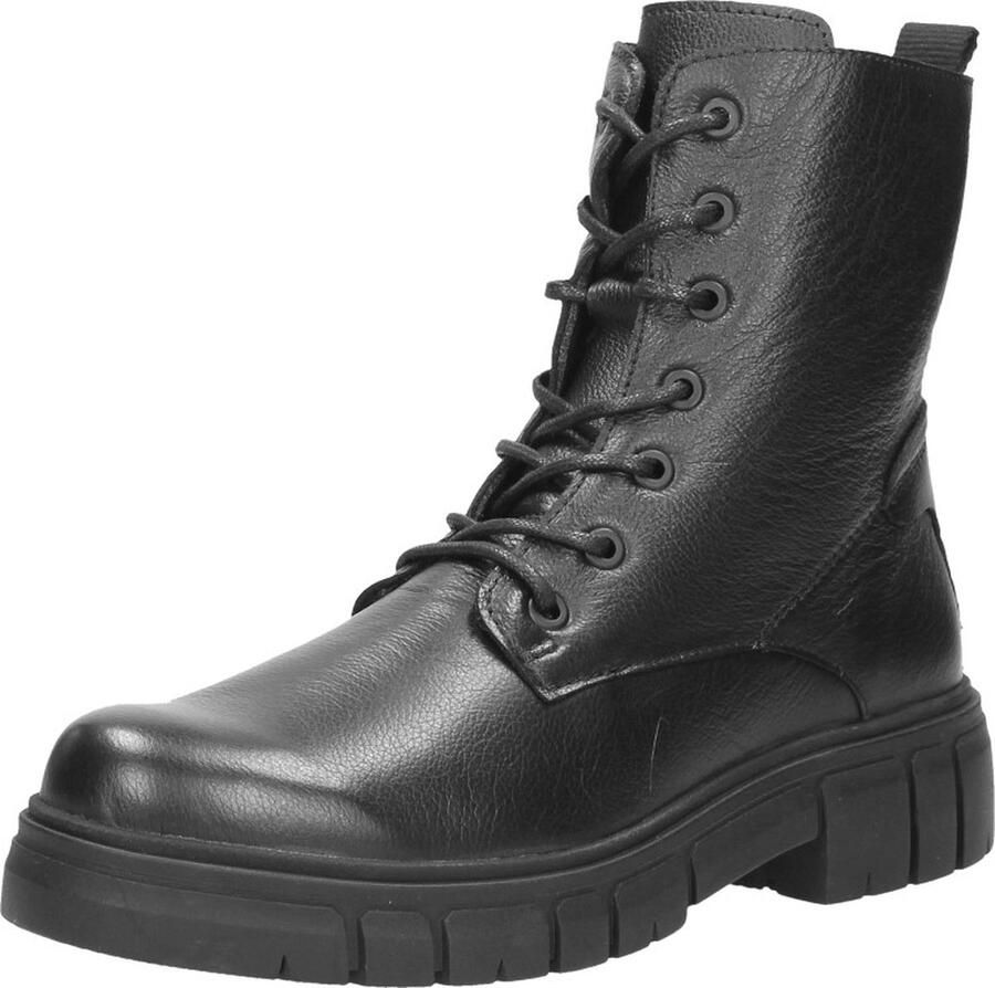 Sub55 Comfort Collection Paige 01 Veterschoenen Hoog zwart - Foto 2