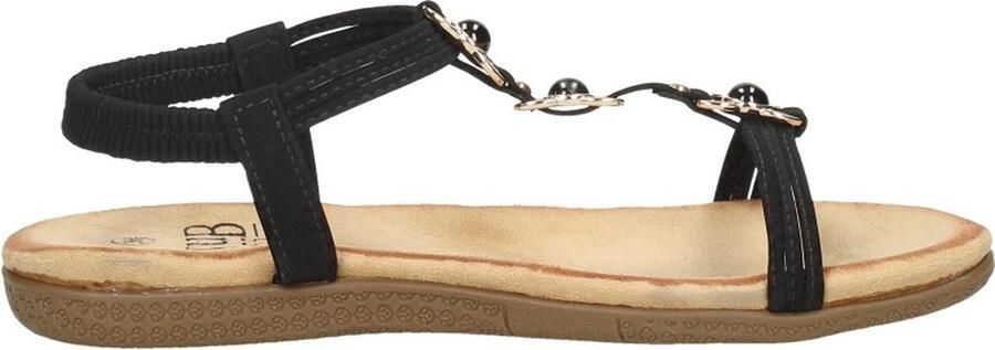 Sub55 Comfortabel Sandalen Plat zwart - Foto 20