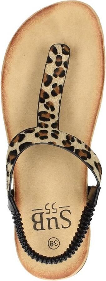 Sub55 Comfortabel Sandalen Plat zwart - Foto 16