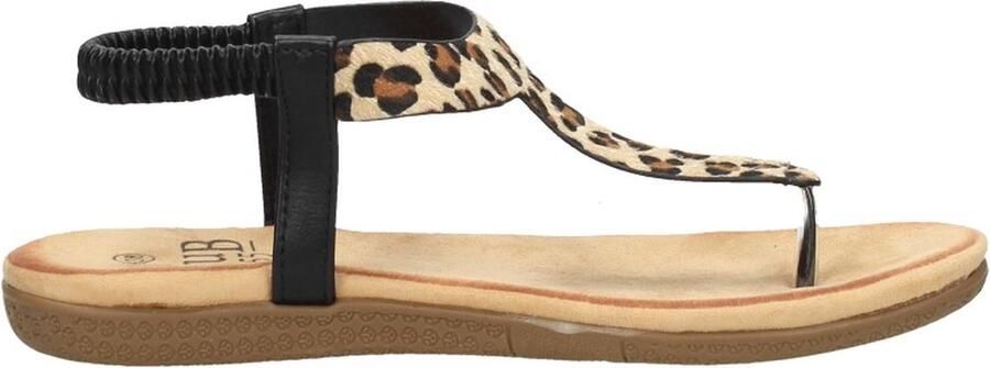 Sub55 Comfortabel Sandalen Plat zwart - Foto 19