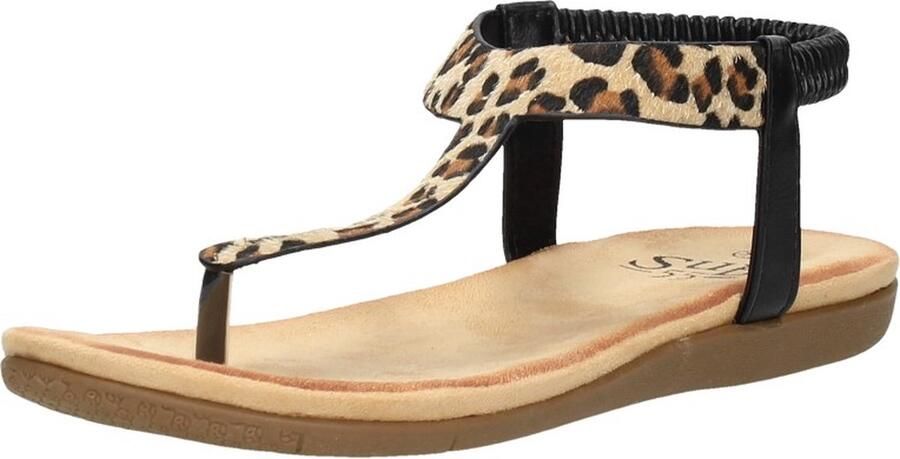 Sub55 Comfortabel Sandalen Plat zwart - Foto 7