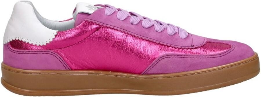 Sub55 Cunda Sneakers Laag Fuchsia