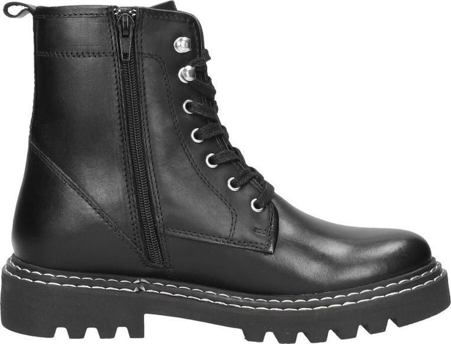 Sub55 Dames veterschoenen Hoog zwart - Foto 8