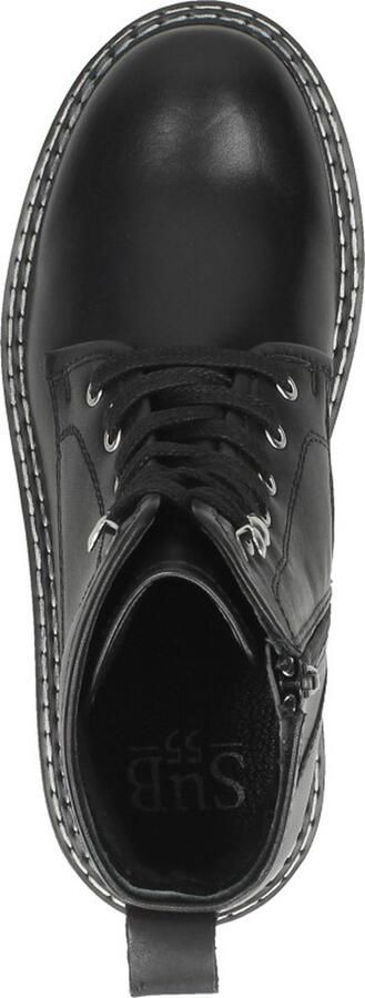 Sub55 Dames veterschoenen Hoog zwart - Foto 13
