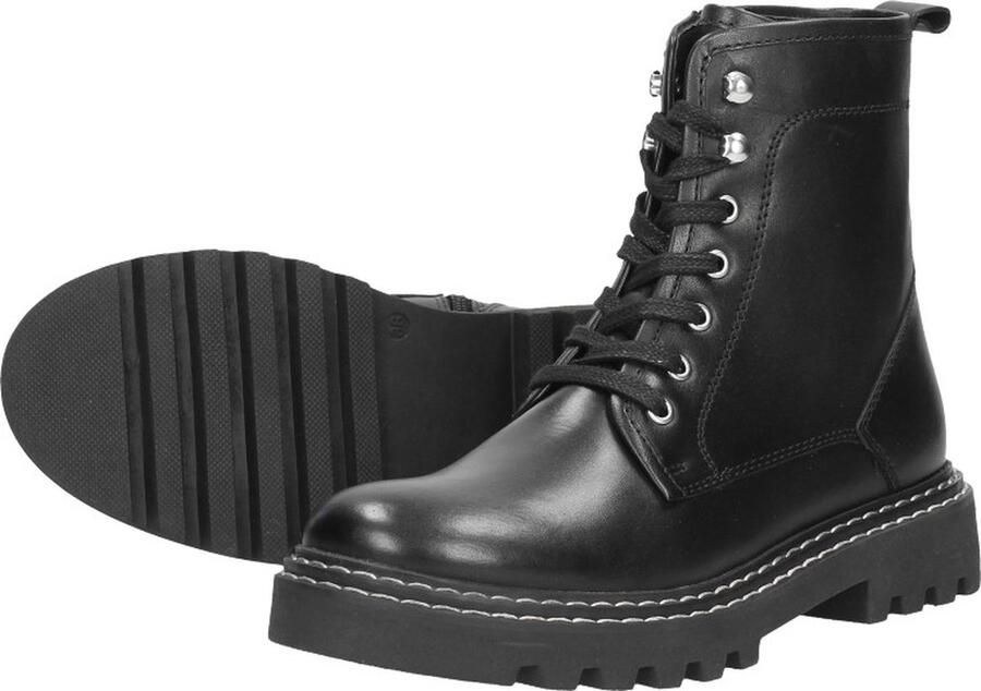 Sub55 Dames veterschoenen Hoog zwart - Foto 9