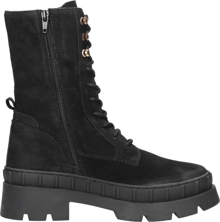 Sub55 Dames veterschoenen Hoog zwart - Foto 1