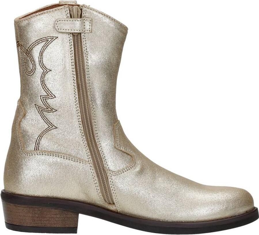 Sub55 Enkellaarsjes goudkleur