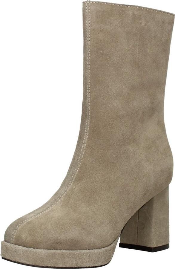 Sub55 Enkellaarsjes Hak Enkellaarsjes Hak beige - Foto 5