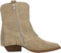 Sub55 Enkellaarsjes Hak Enkellaarsjes Hak Beige - Beige