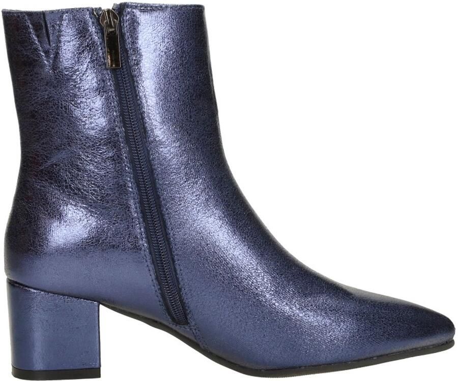 Sub55 Enkellaarsjes Hak Enkellaarsjes Hak Blauw