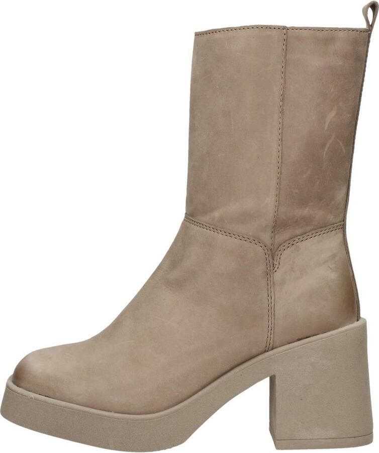 Sub55 Enkellaarsjes Hak Enkellaarsjes Hak Taupe - Foto 3