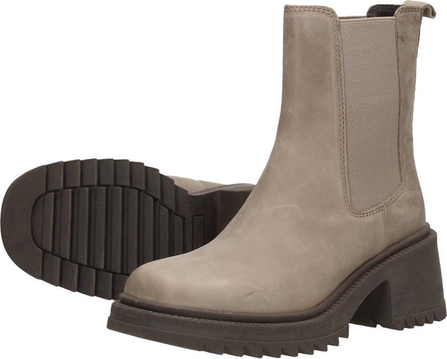 Sub55 Enkellaarsjes Hak Enkellaarsjes Hak Taupe - Foto 8