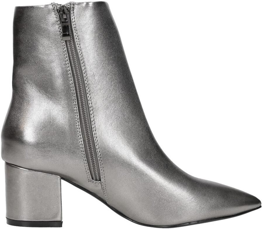 Sub55 Enkellaarsjes Hak Enkellaarsjes Hak Zilverkleur