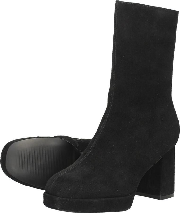 Sub55 Enkellaarsjes Hak Enkellaarsjes Hak Zwart - Foto 3