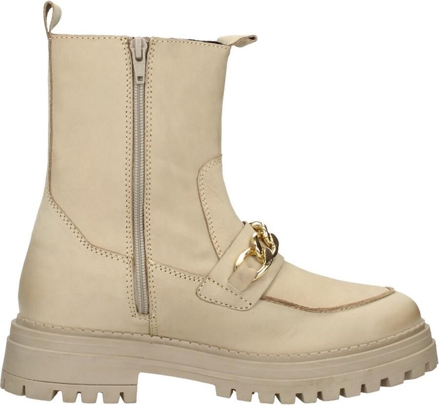 Sub55 Enkellaarsjes Plat Enkellaarsjes Plat Beige - Foto 3