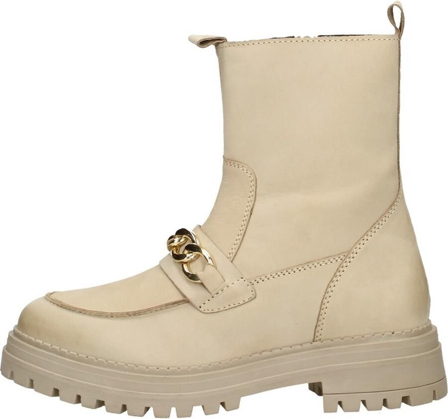 Sub55 Enkellaarsjes Plat Enkellaarsjes Plat Beige - Foto 2