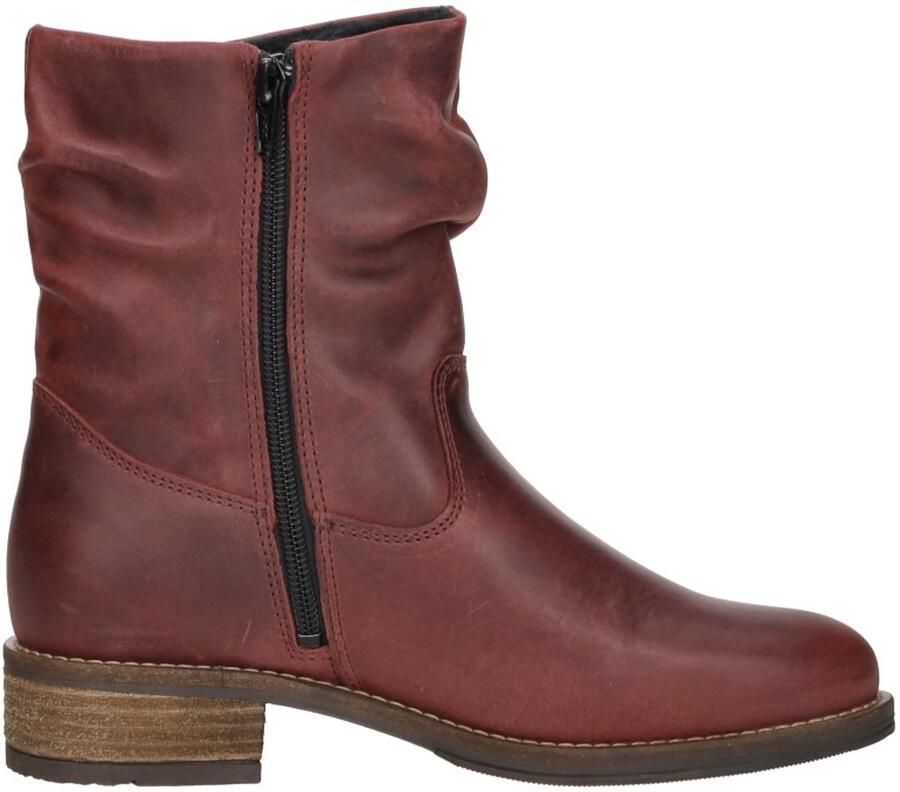 Sub55 Enkellaarsjes Plat Enkellaarsjes Plat Bordeaux