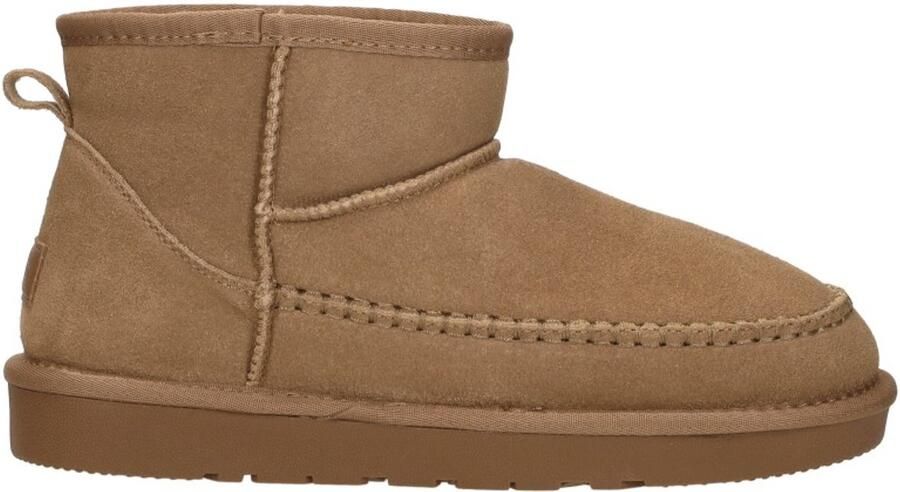 Sub55 Enkellaarsjes Plat Enkellaarsjes Plat cognac