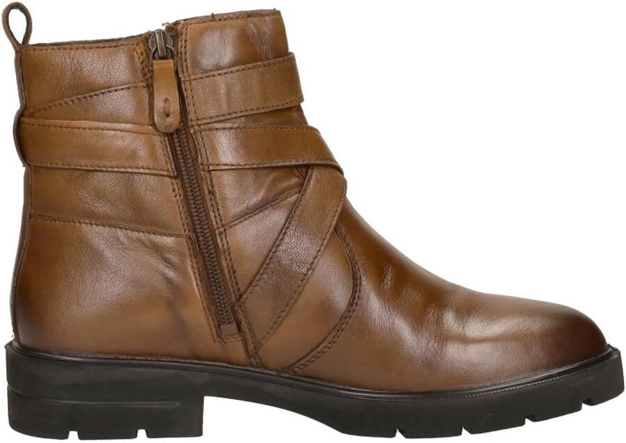 Sub55 Enkellaarsjes Plat Enkellaarsjes Plat Cognac