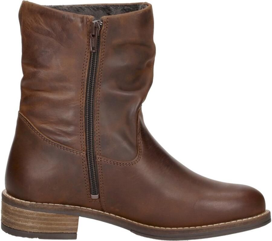 Sub55 Enkellaarsjes Plat Enkellaarsjes Plat Cognac